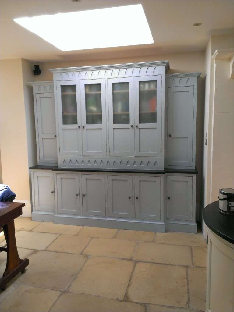 kitchen unit painted